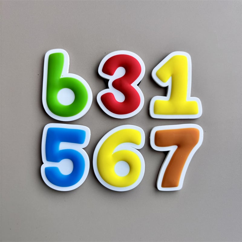 Custom Embossed PVC Fridge Magnets With Raised Logo and Lettering