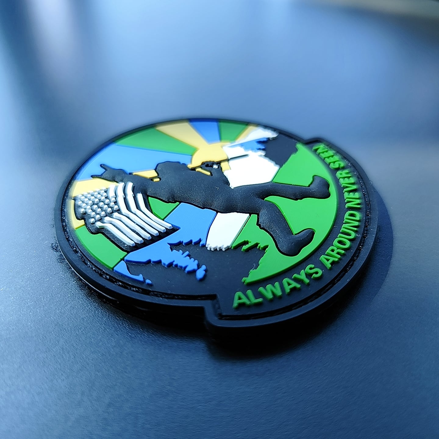 Custom Logo Soft PVC Embossed Rubber Patch For Clothes