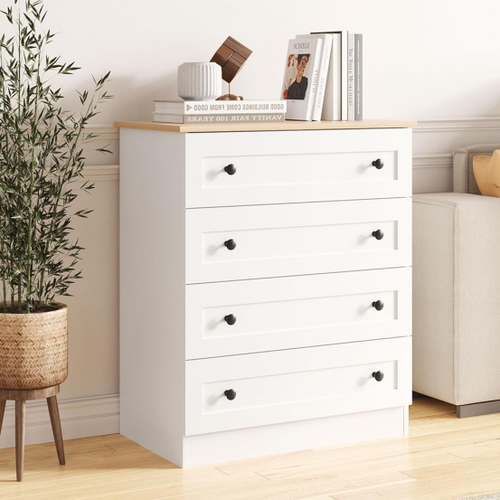 Can a living room drawer cabinet store both books and gadgets?