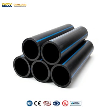 Blue Stripe HDPE Fire Pipe