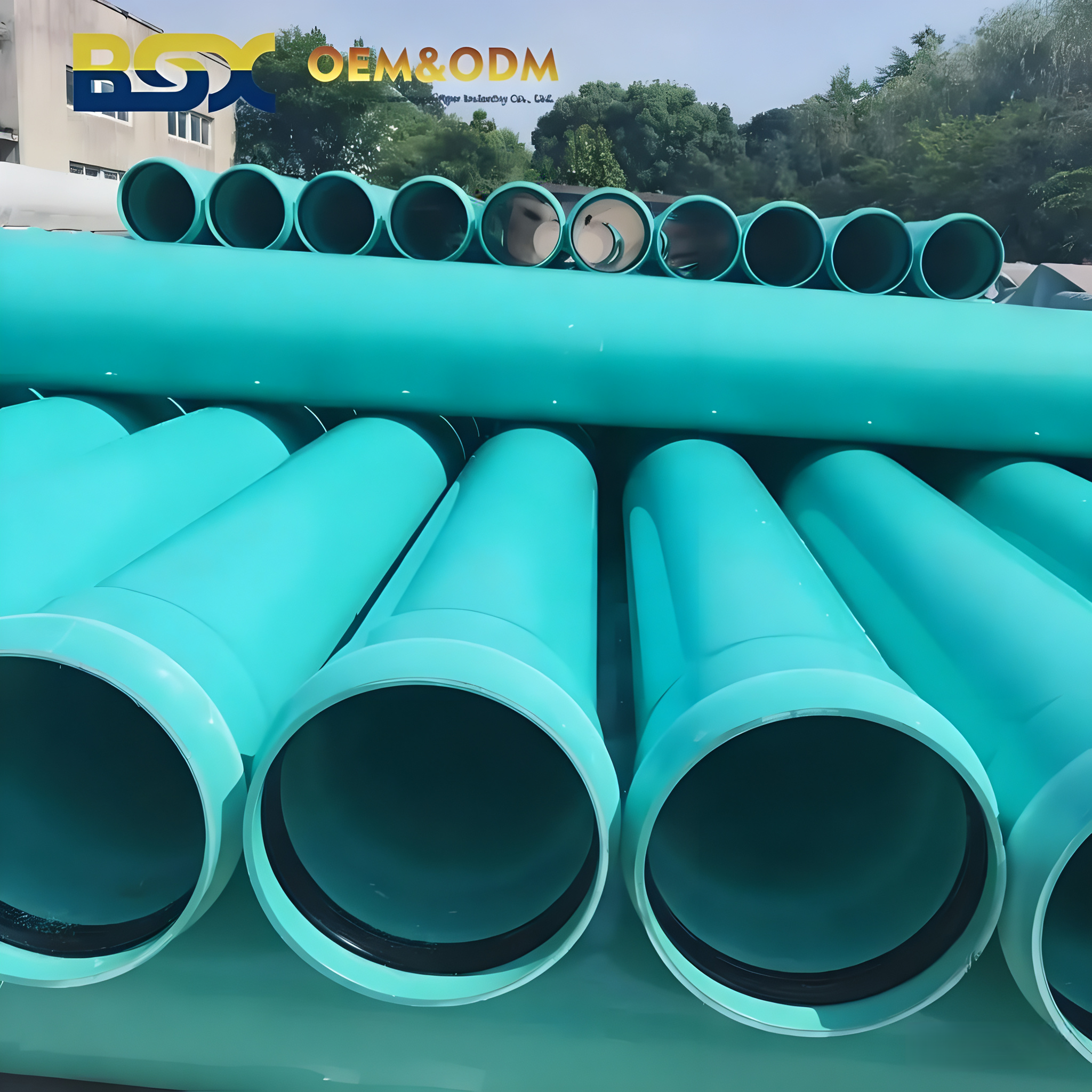 Impact Modified PVC Formula, Strong Anti-Crack & Anti-Corrosion with 50+ Years Ultra-Long Service Life