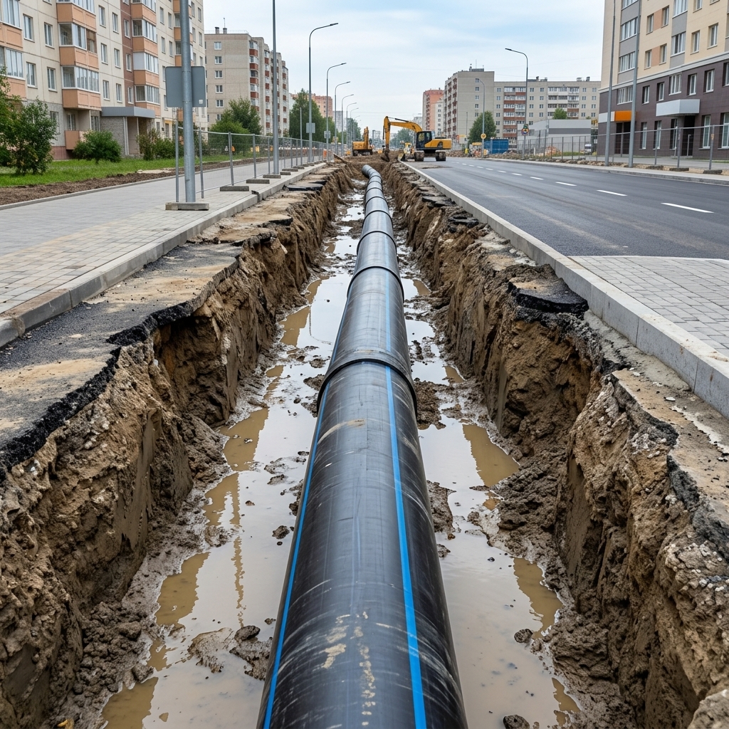 BSX HDPE Pipe for Water Supply