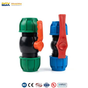 PP Compression Ball Valve