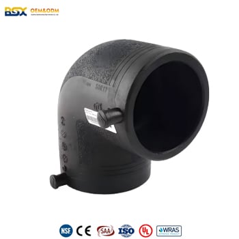 HDPE Electrofusion 90 Degree Elbow