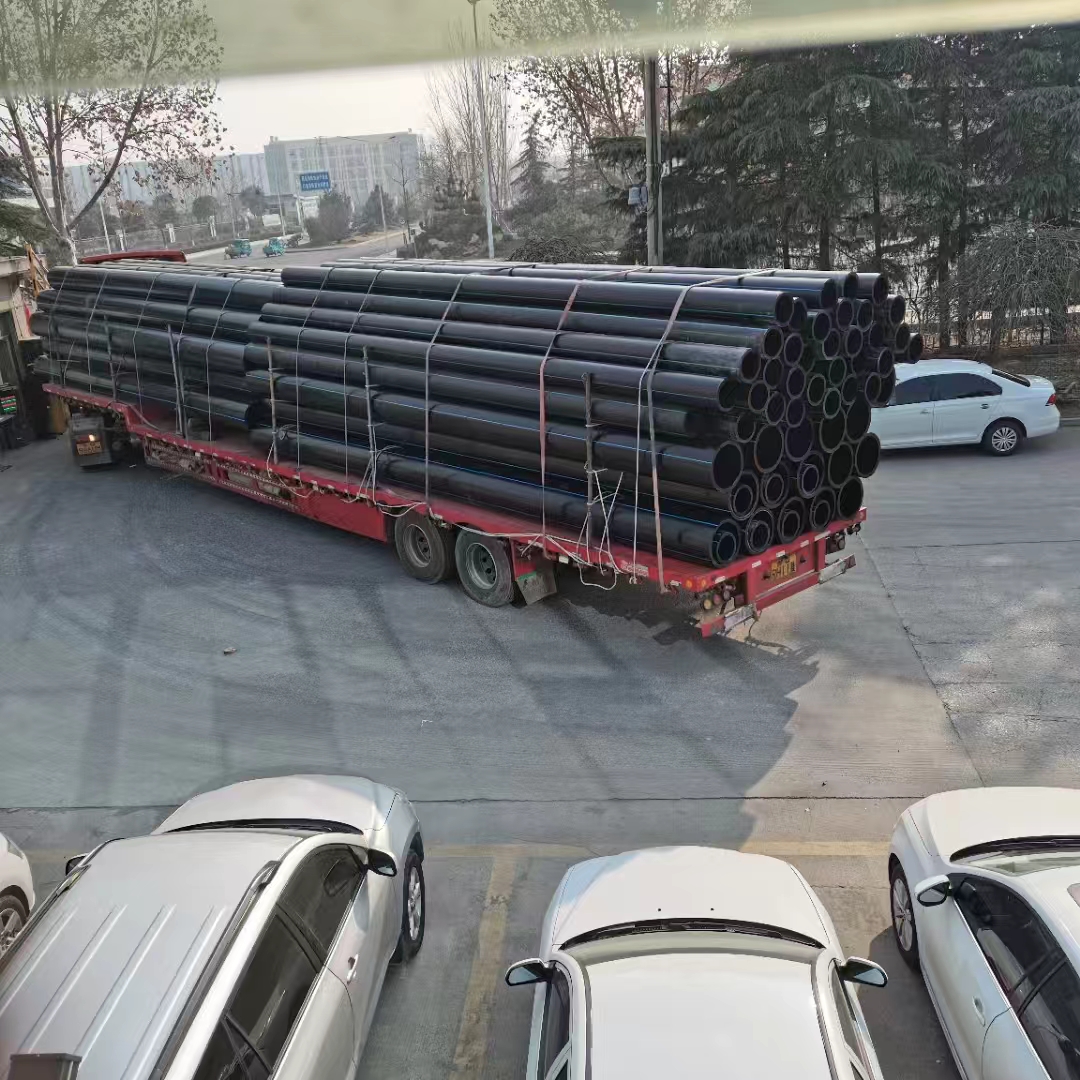 Flexible Corrosion Resistant HDPE Storm Drain Pipe, Municipal Urban Rainwater Drainage Pipeline Wholesale Manufacturer