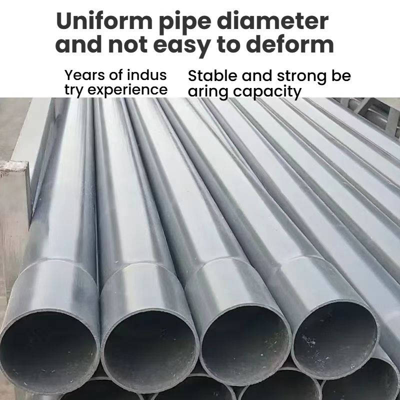 Exceptional Benefits of UPVC Drainage Pipes