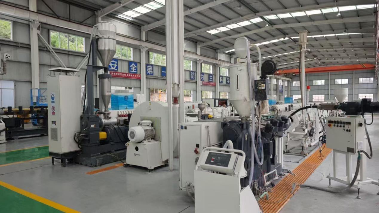Capacity Upgrade! New Advanced HDPE Pipe Production Line Officially in Operation