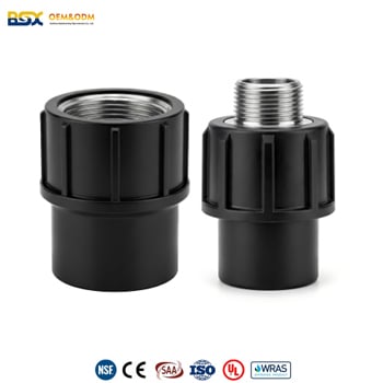 HDPE Socket Female Threaded Coupling/Male Threaded Coupling