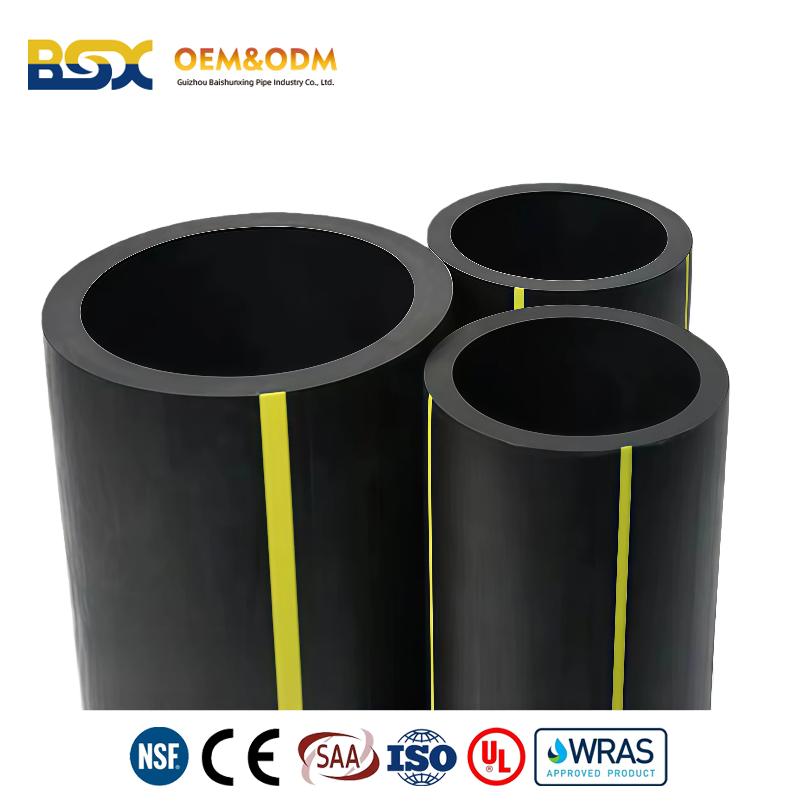 HDPE ပစ္စည်းသည် ဂက်စ်ပိုက်လိုင်းများ၏ ရှည်လျားသောကာလ လုံခြုံရေးကို အာမခံပေးပါသည်။