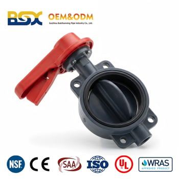 PVC Handle Butterfly Valves (Industrial Grade)