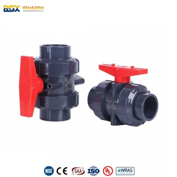 PVC  Double union ball valve(Double Union)