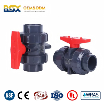 PVC Double union ball valve(Double Union)