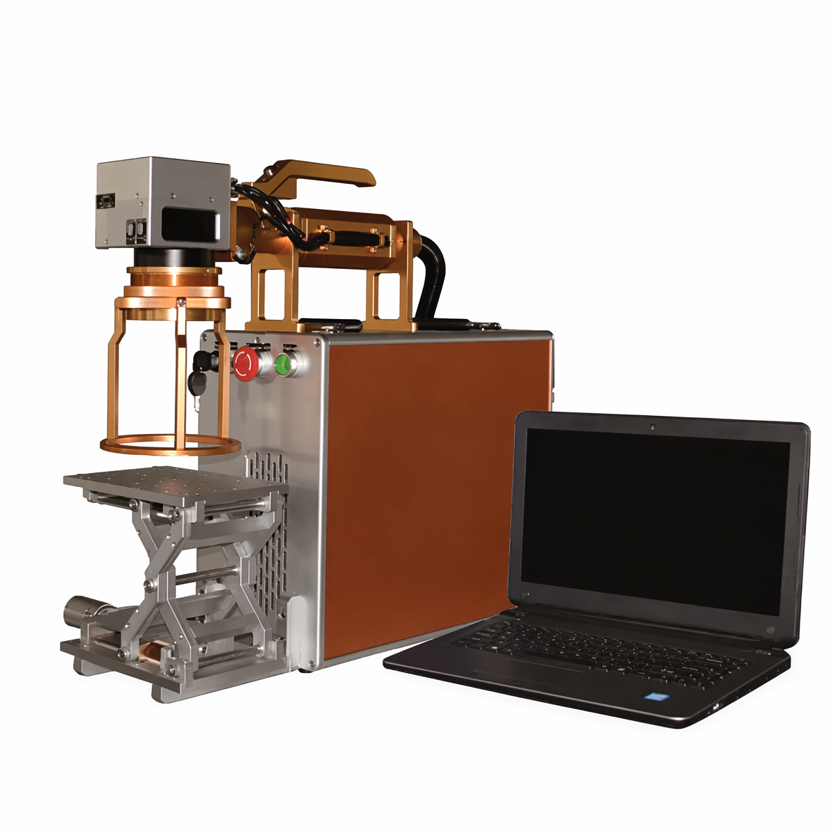 Handheld Stainless Steel Fiber Mark Laser Engraving Machine