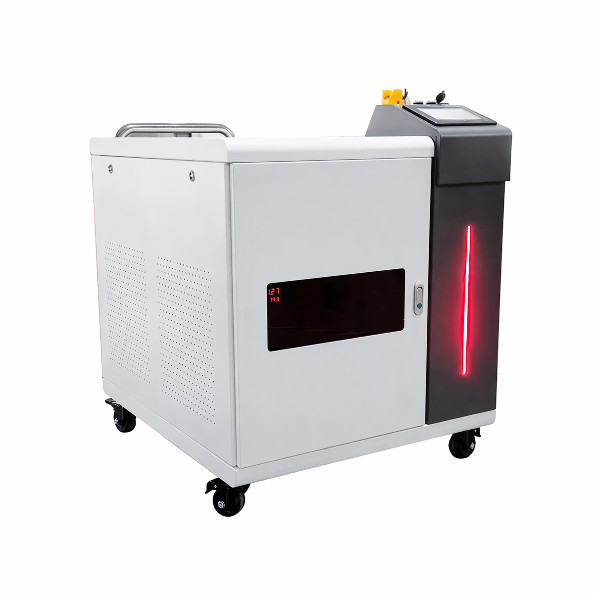 Continuous cleaning machine
