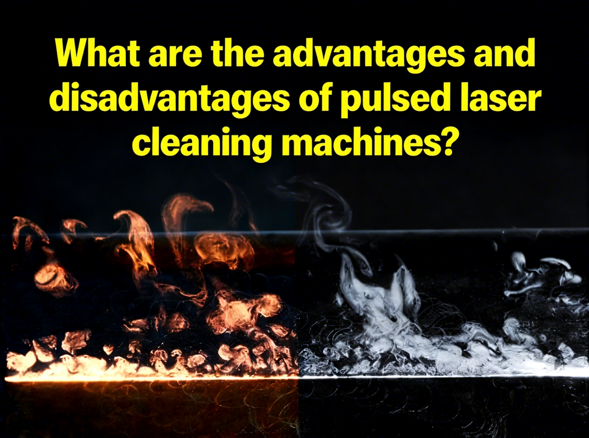 What are the advantages and disadvantages of pulsed laser cleaning machines?