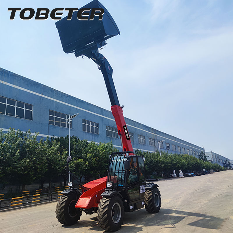 3,5 tunový telehandler s jeřábem TR735