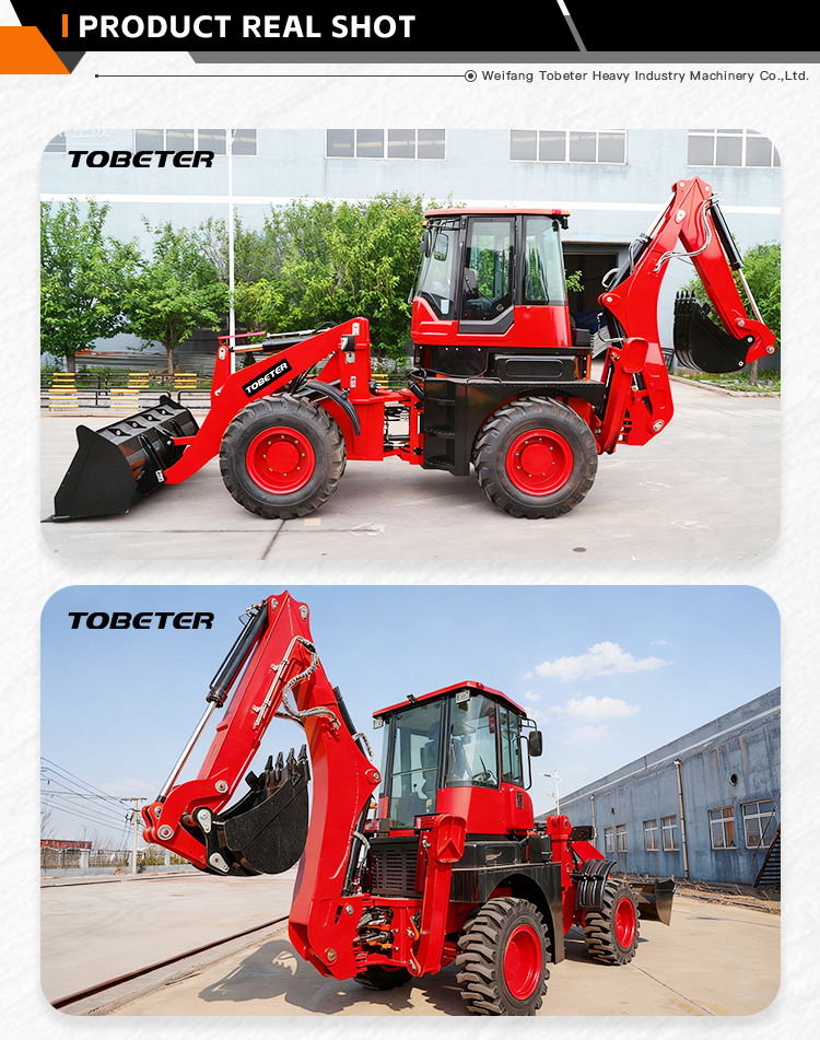 Hydraulic Backhoe Loader