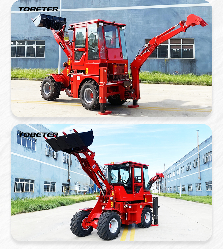 3.5 ton Front-End Loader with Backhoe