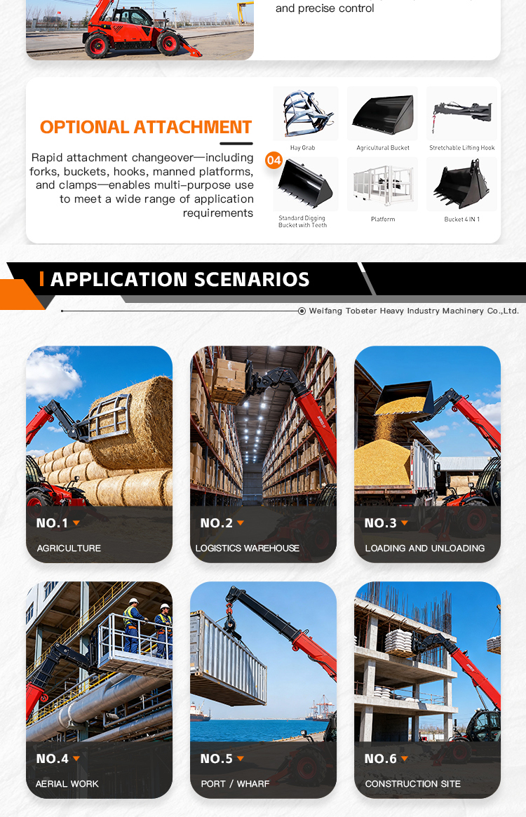 3.5 ton Telehandler