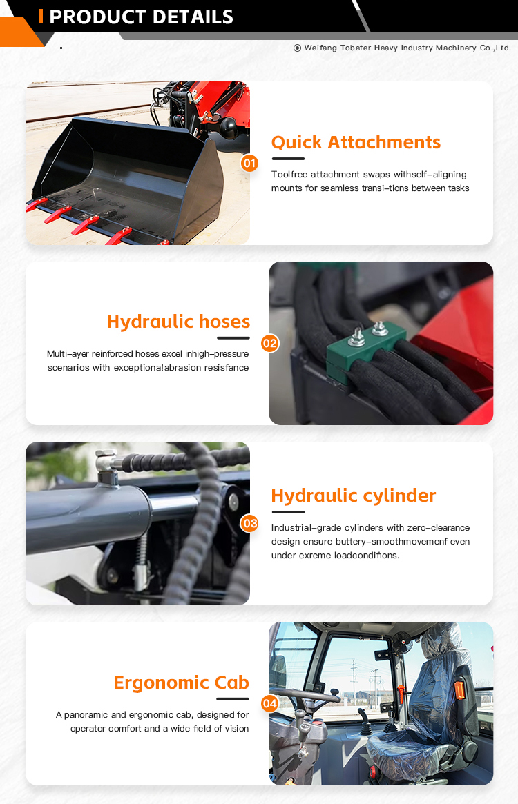 Telescopic Boom Loader Features
