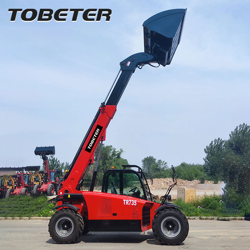 3,5 tunový telehandler s jeřábem TR735