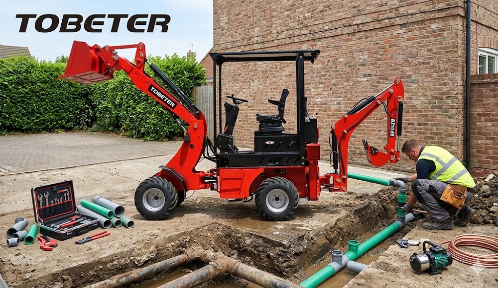 Backhoe Loader Mini: Alat Hebat untuk Tukang Ledeng