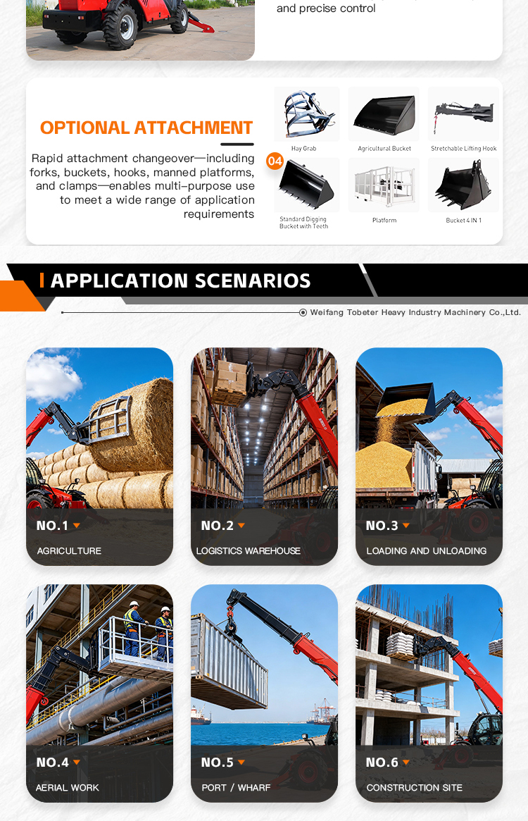 Construction Telehandler Application