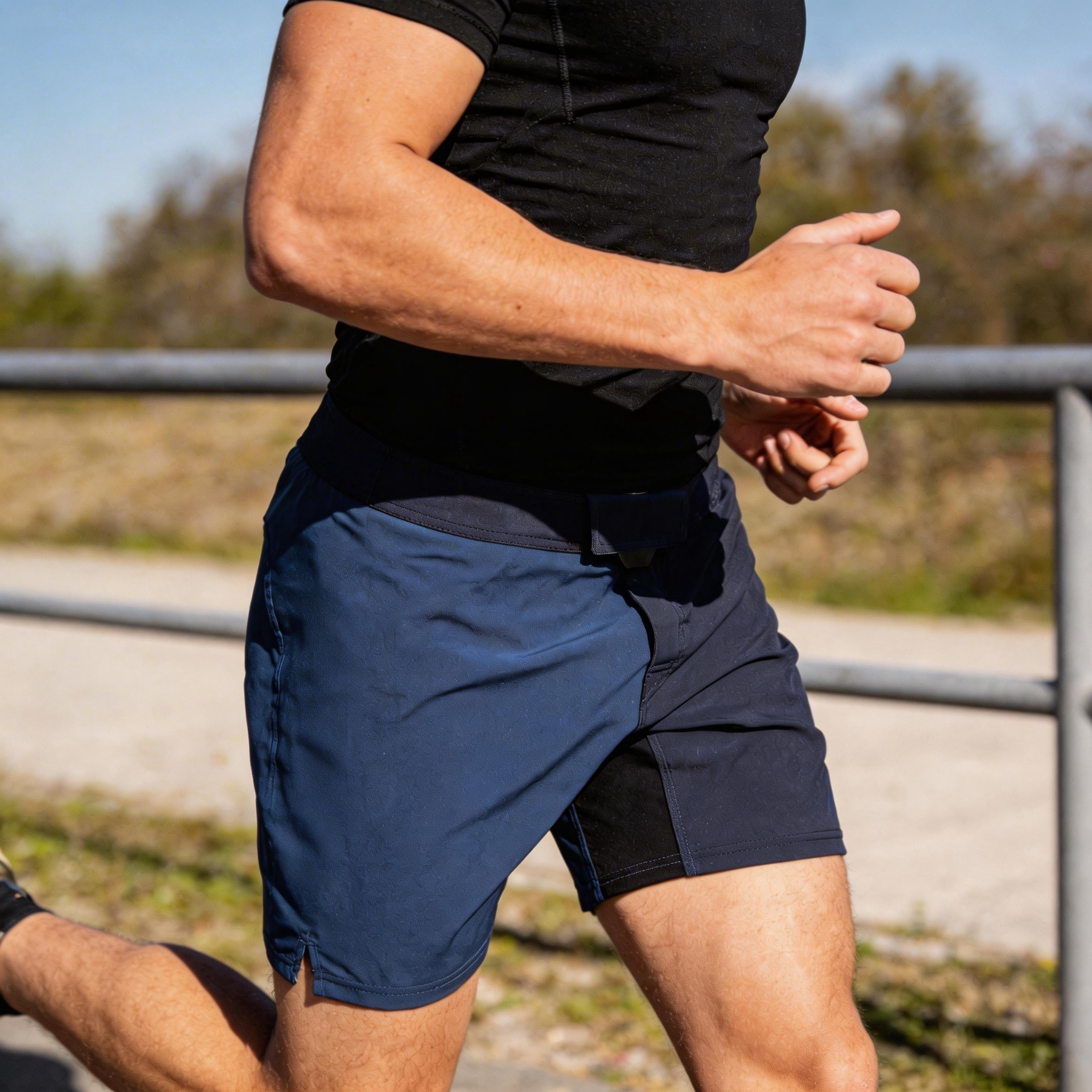 Scopri i vantaggi incomparabili dei pantaloncini ibridi da uomo con vita elastica