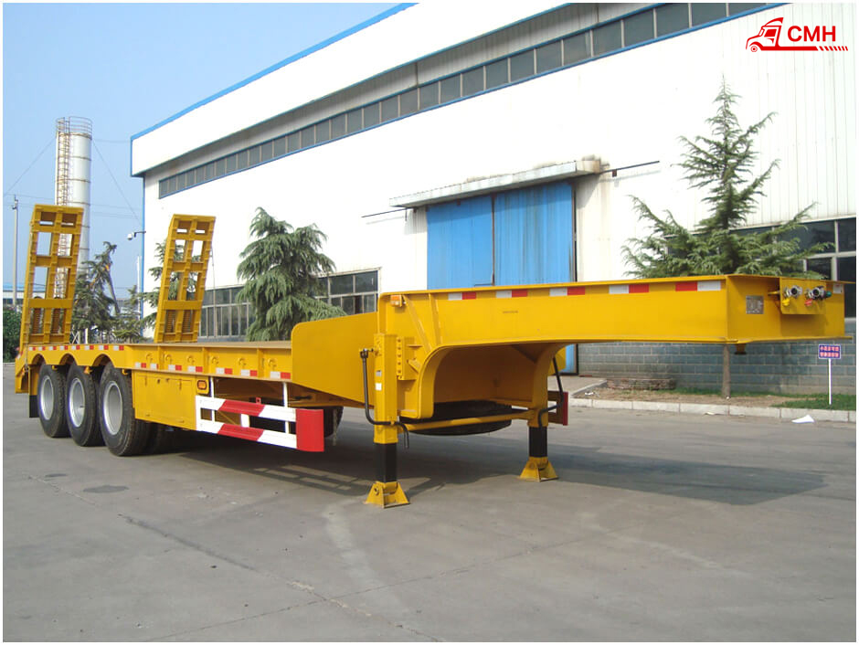 Low Bed Semi Trailer