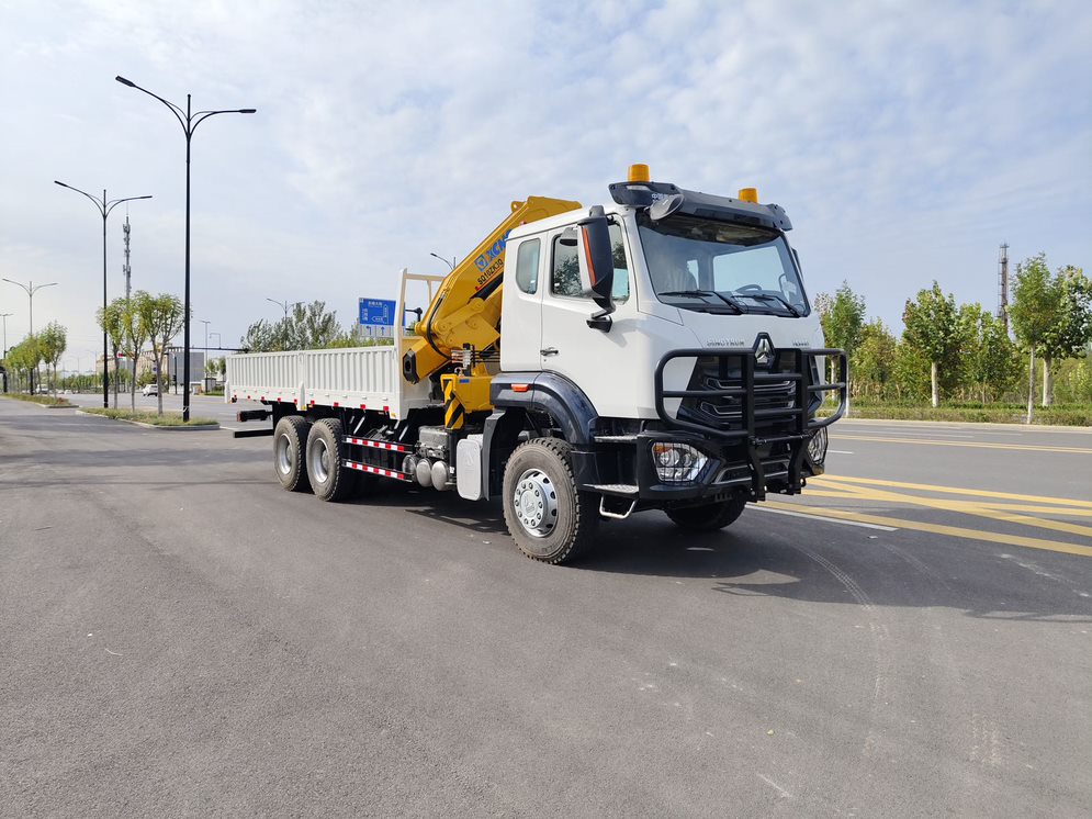 SINOTRUK 6X4 CRANE TRUCK LHD (10 Tons hiab)