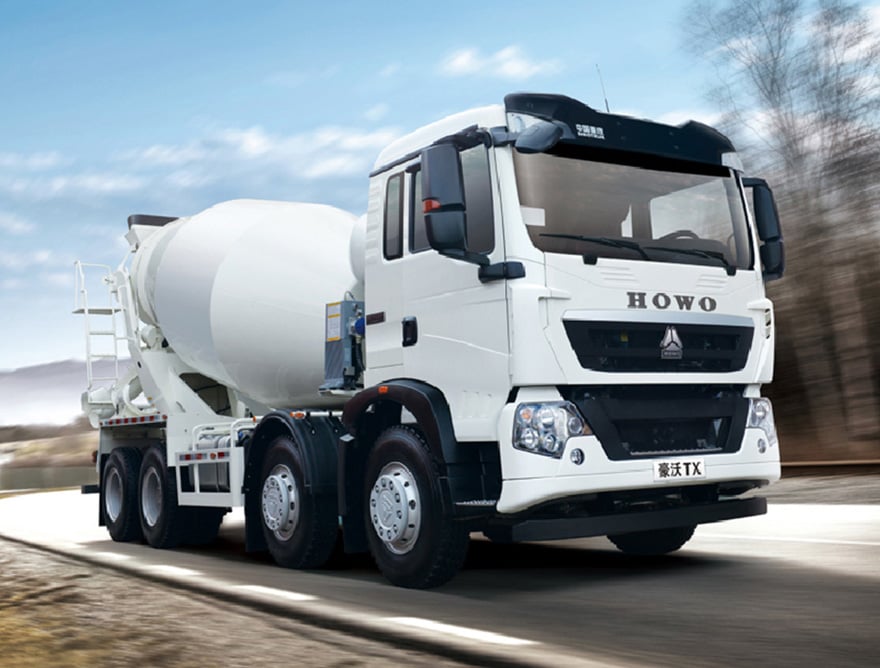 SINOTRUK HOWO TX 8X4 CONCRETE MIXER