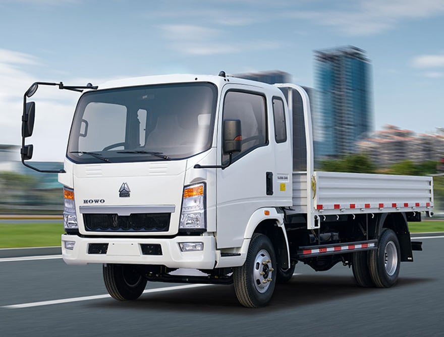 SINOTRUK HOMAN 4X2 CARGO TRUCK 8T