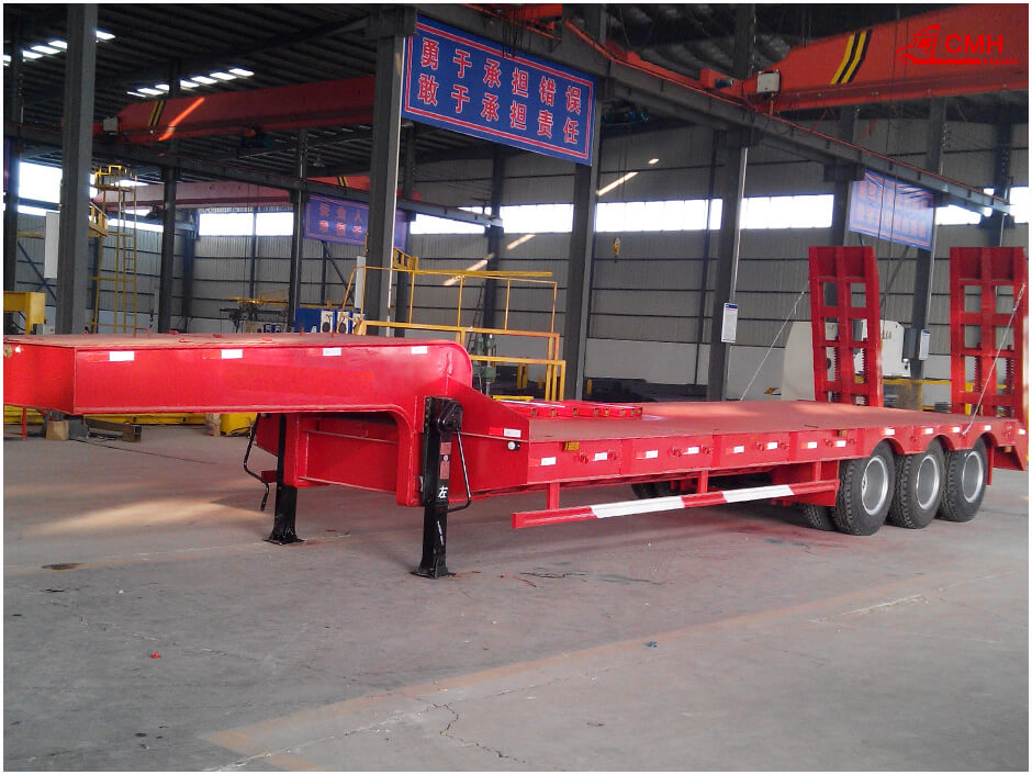 Low bed Semi Trailer