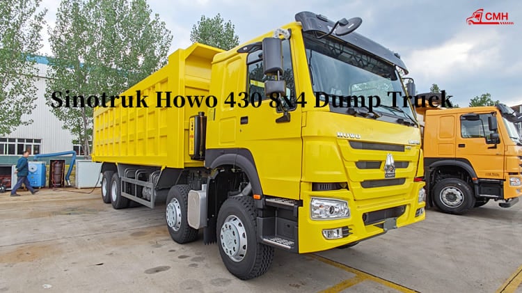 Sinotruk Howo 430 8x4 Dump Truck
