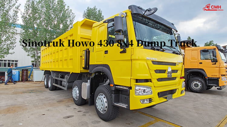Sinotruk Howo 430 8x4 Dump Truck
