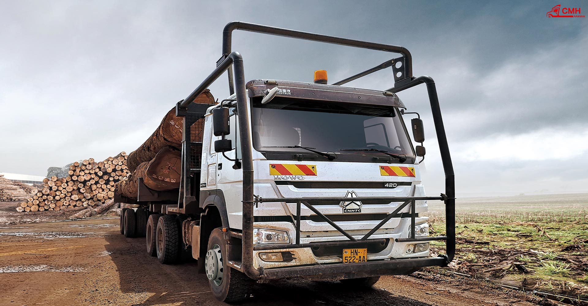 Log Transport Truck