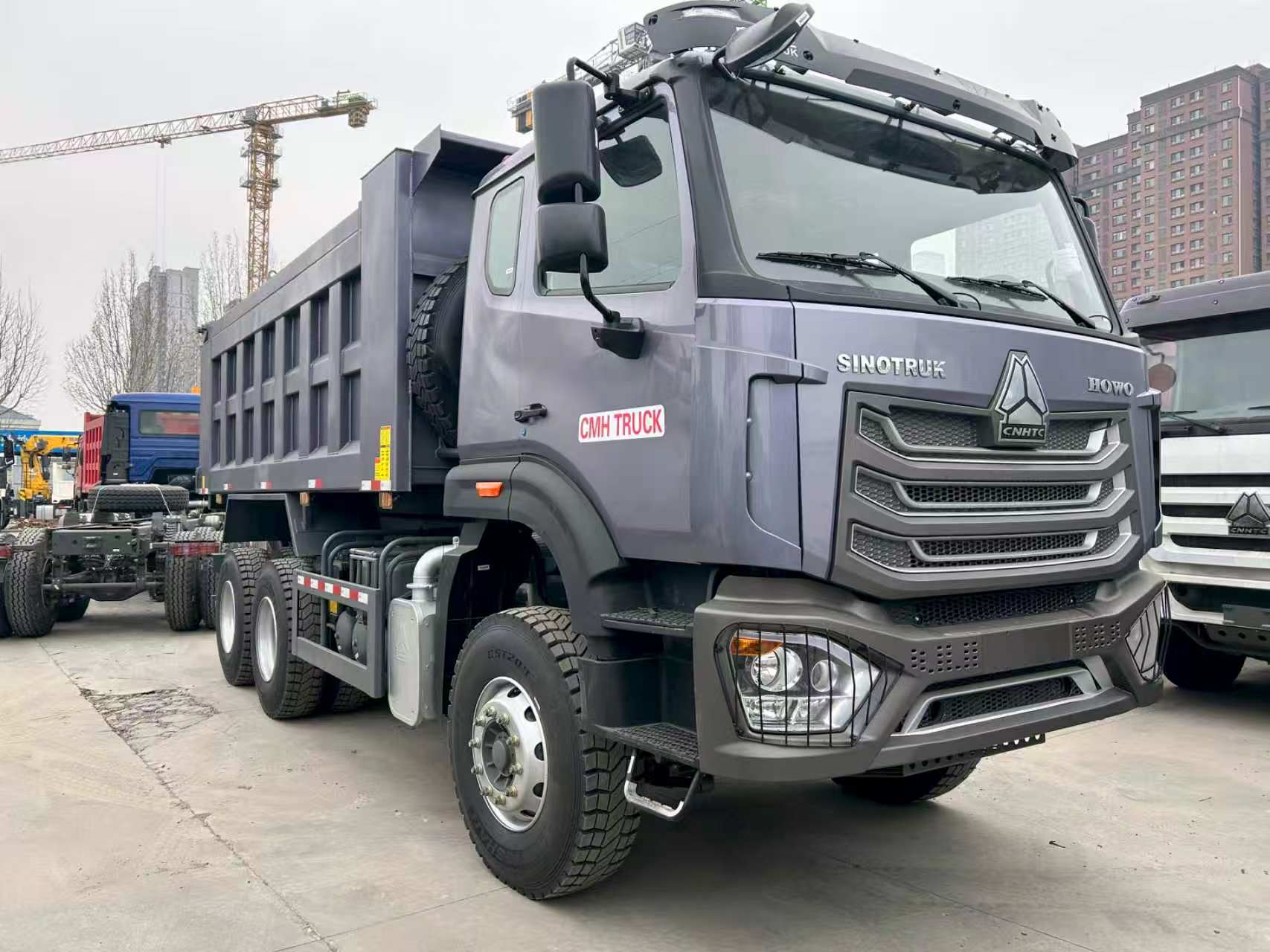 SINOTRUK HOWO NX High Quality 6X4 Tipper Truck with 371 Horsepower and 20m³ Tipper Box Suitable GHANA Mine Transportation Market