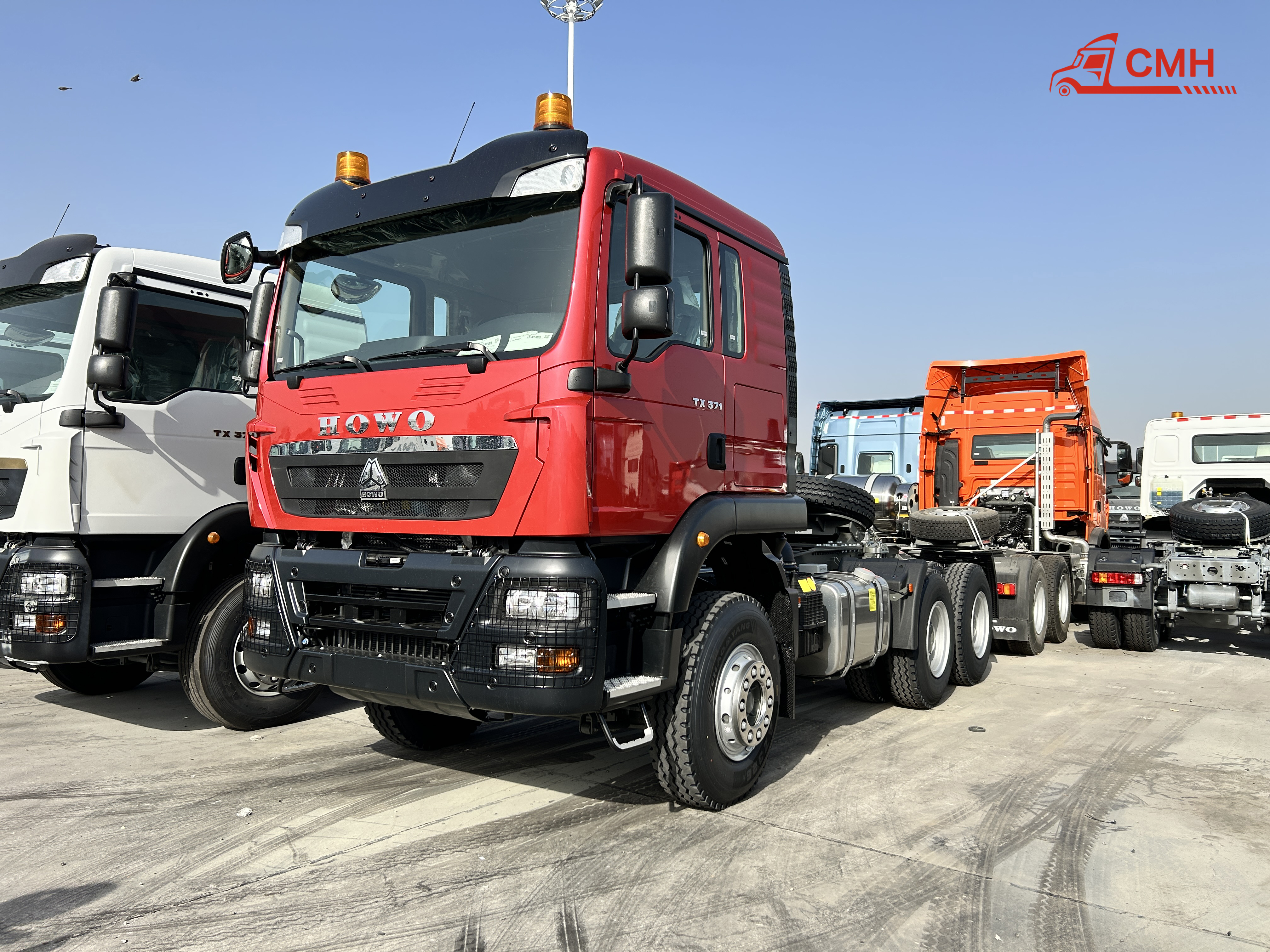 SINOTRUK HOWO TX 6X4 Tractor Truck with 371 Horsepower and Good Quality for Sale