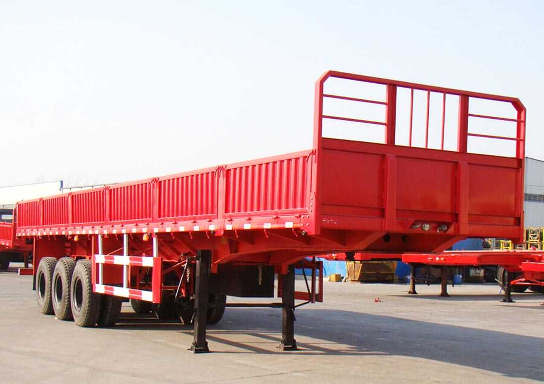 Flat bed Cargo Semi trailer