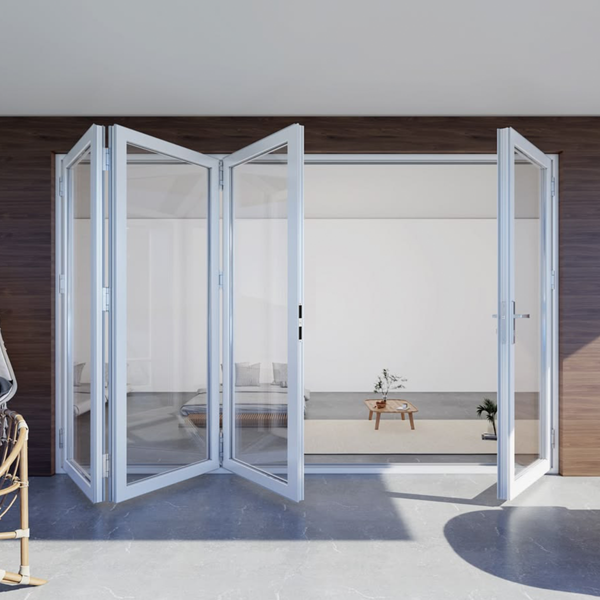 What Makes Aluminium White Bifold Doors a Trending Choice in Home Design?