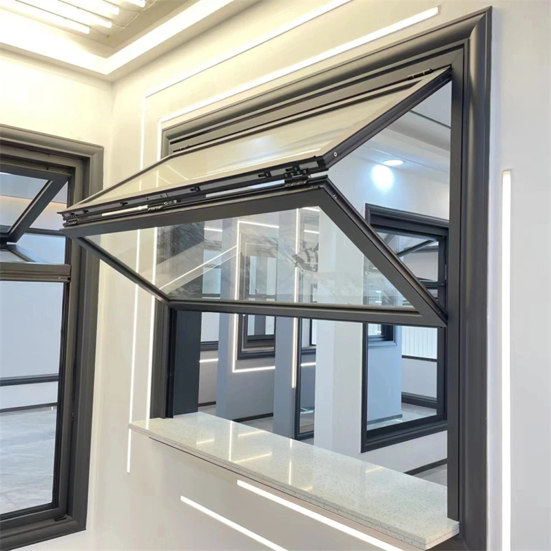 Aluminum Folding Windows | Bi-Fold Servery & Patio Windows, Thermal Break Soundproof