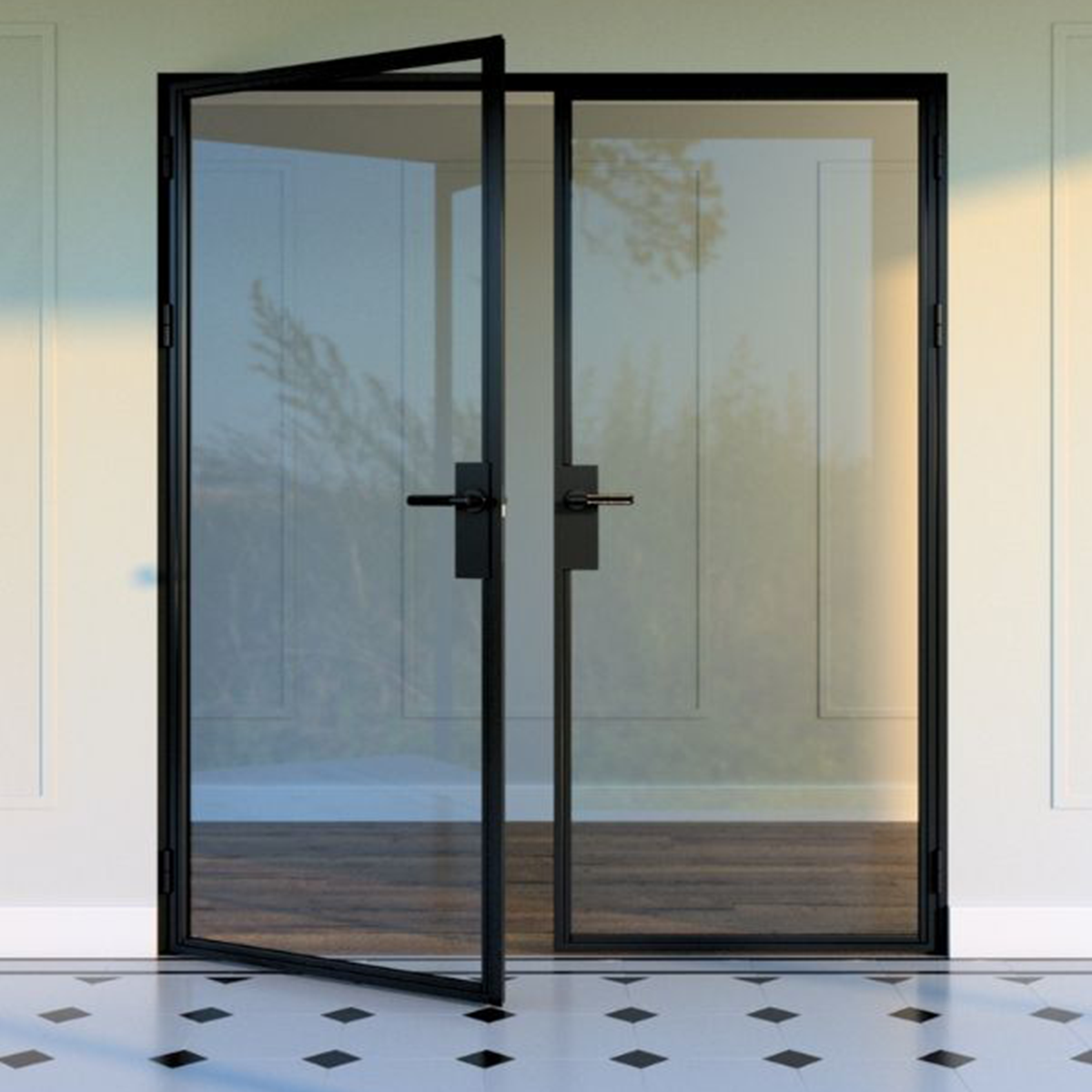 What Makes Aluminium Double Doors the Ideal Choice for Modern Architecture?