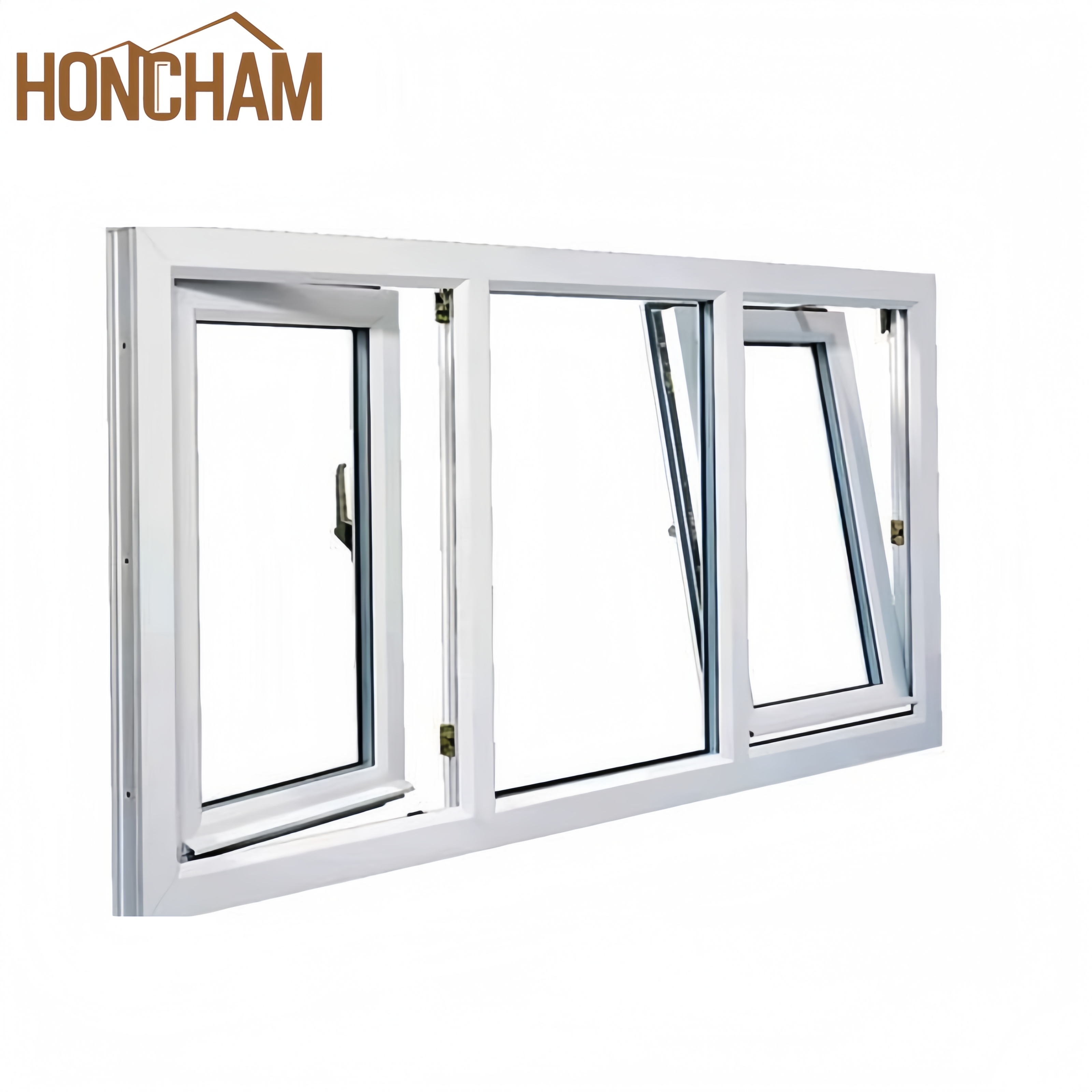 UPVC Tilt and Turn Windows | Dual-Action Inward Opening PVC Frames