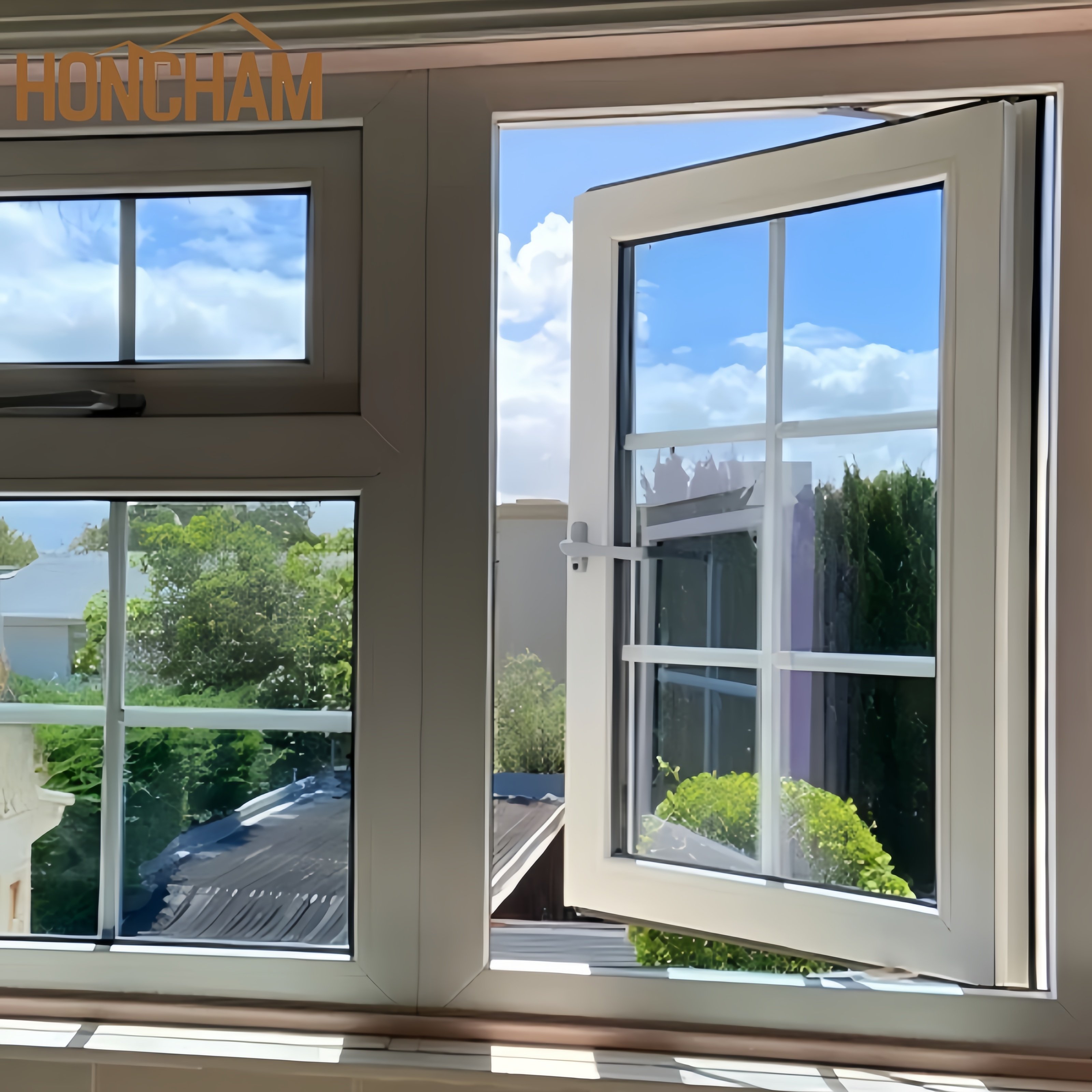 Crank Out UPVC Windows | Easy Wash Side Hung Casements & Friction Stays