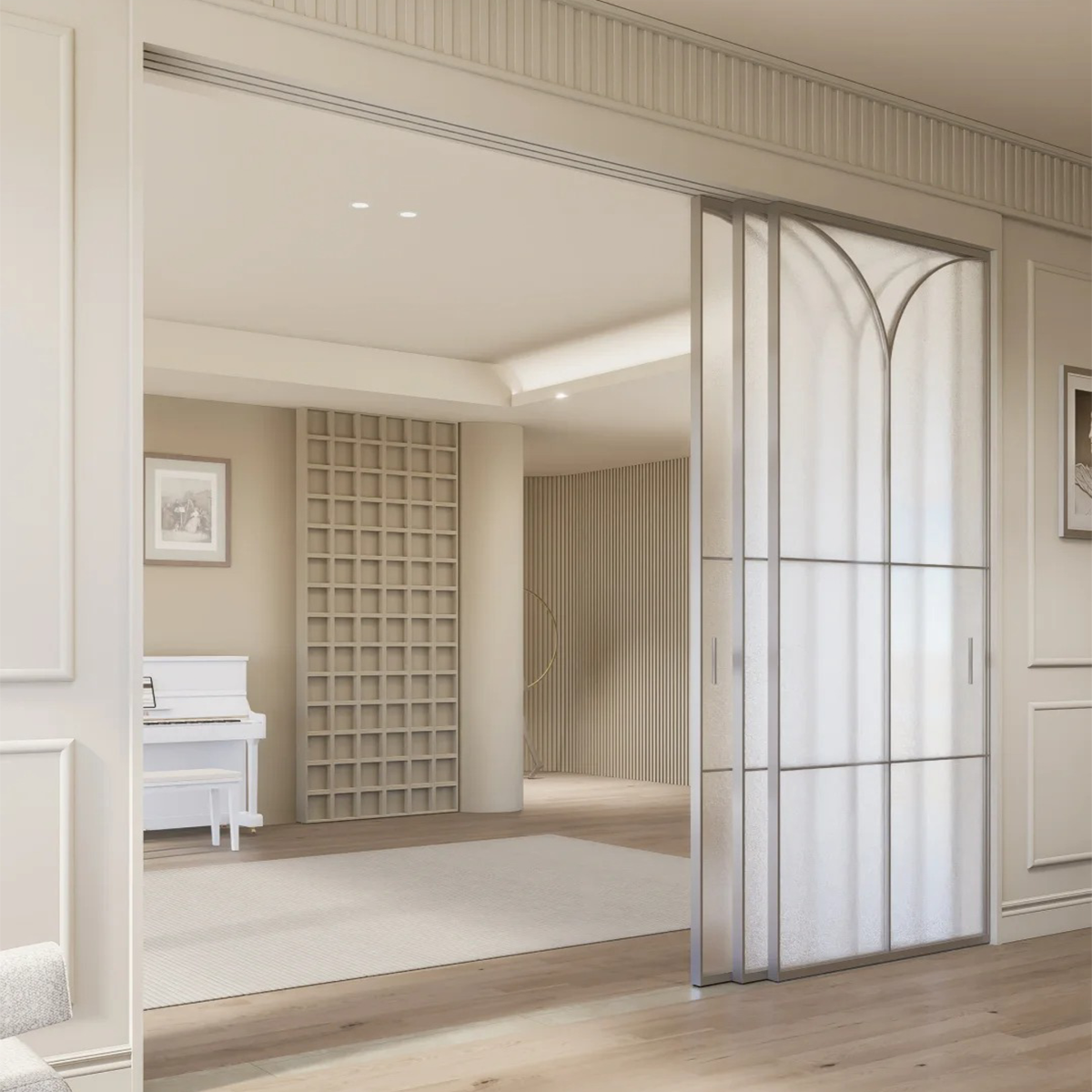 How White Aluminium Sliding Doors Enhance Natural Light and Ventilation
