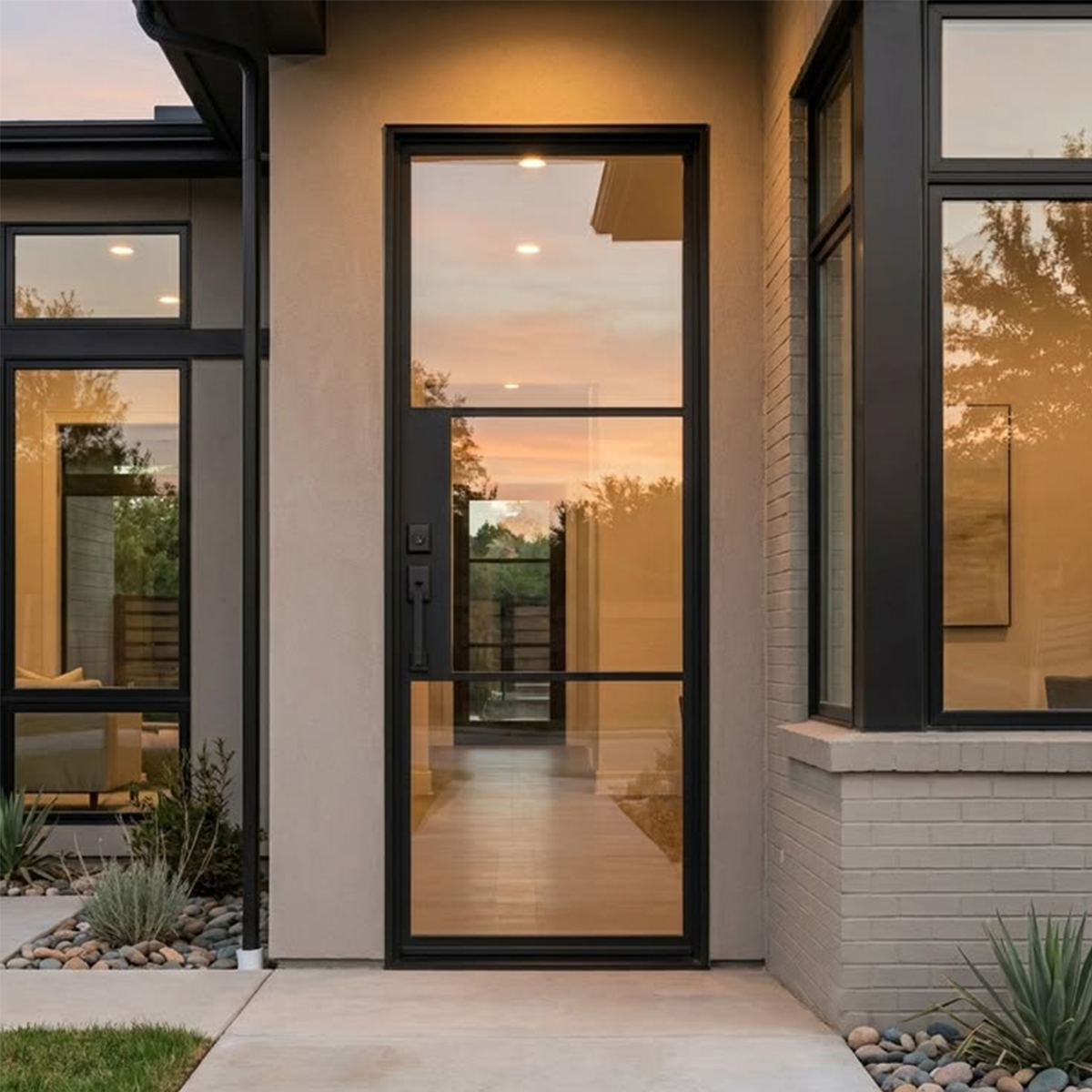 What Are the Benefits of Buying Front Entrance Aluminium Doors Wholesale?