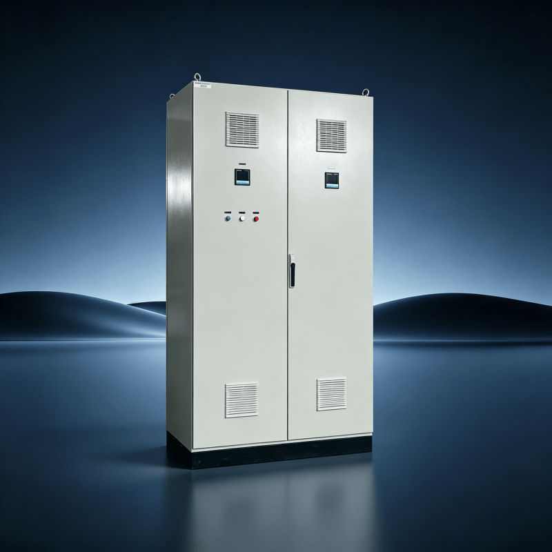 Indoor Double-Door Soft Starter Control Cabinet | IP40-Rated Soft Starter Electrical Control Cabinet