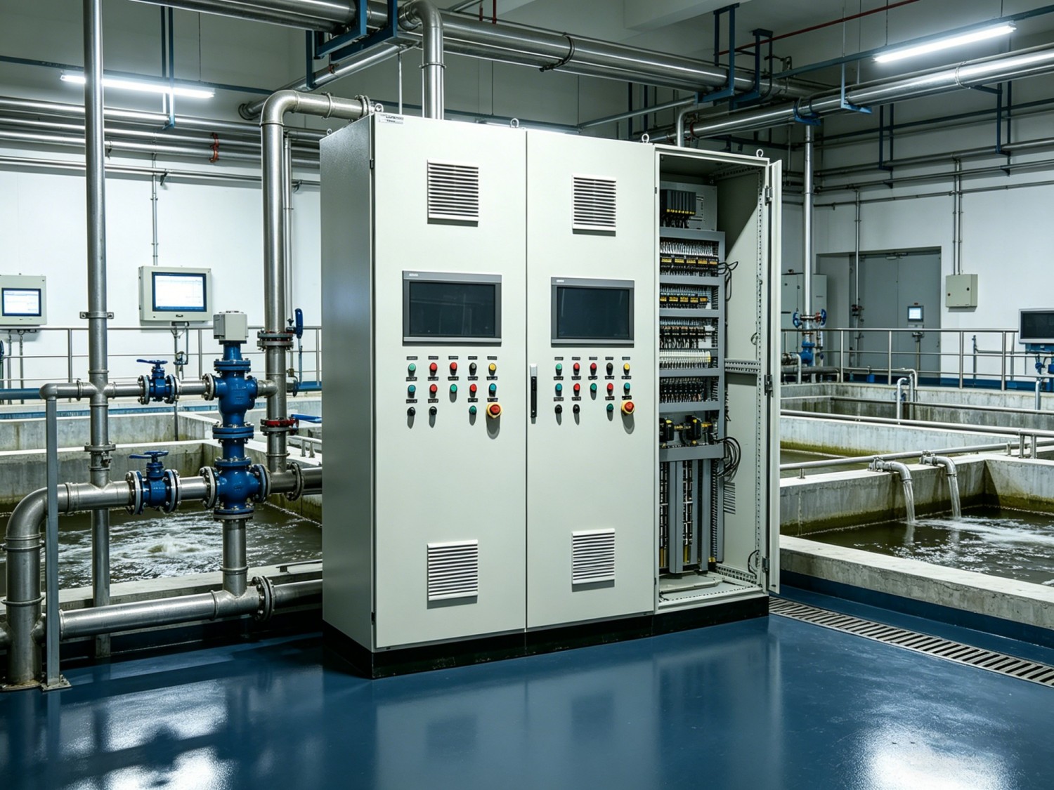 Shanghai Zhonghan Electric: Wastewater Treatment Plant PLC Control System Project Case