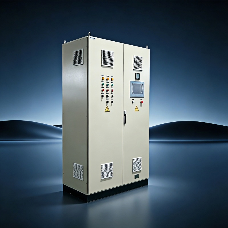 Variable Frequency Drive PLC Control Cabinet | Integrated VFD & PLC Electrical Control Cabinet for Industrial Automation