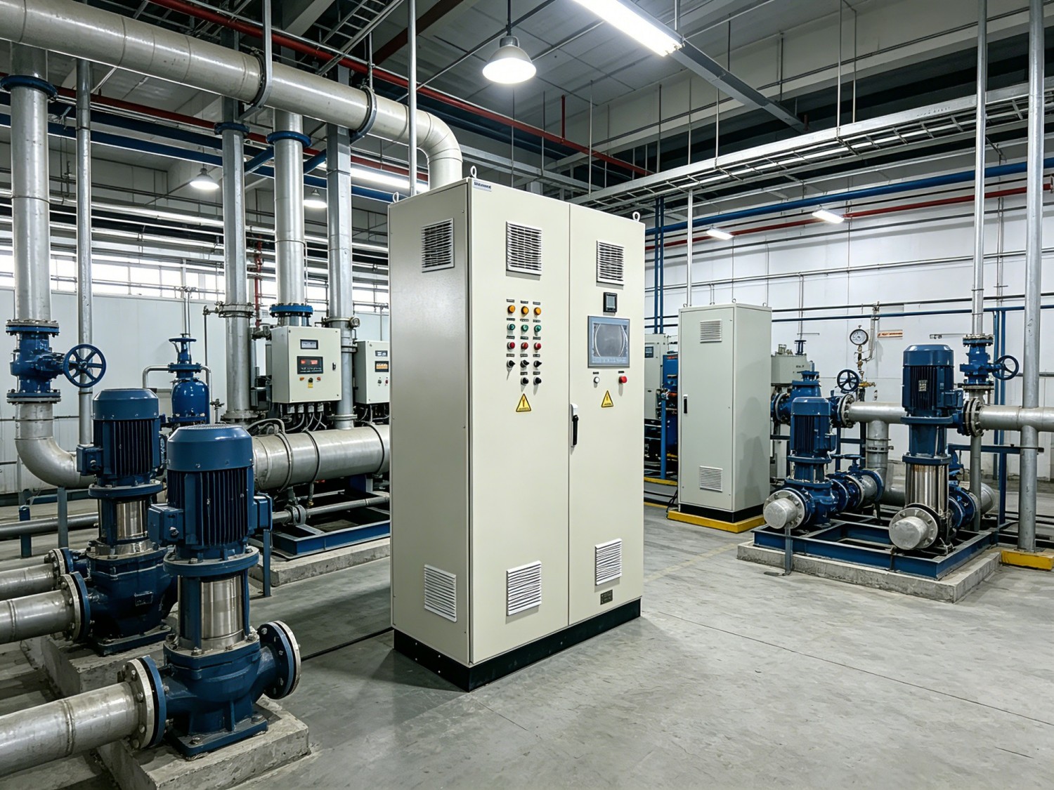 Shanghai Zhonghan Electric: Water Pump Station VFD Control Cabinet Project Case